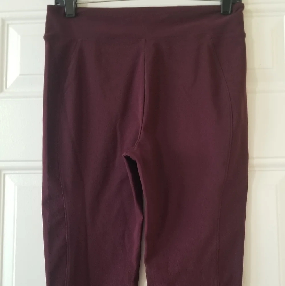 Spanx Micro Rib Knit Control Top Skimmer Leggings Size L - Picture 9 of 14
